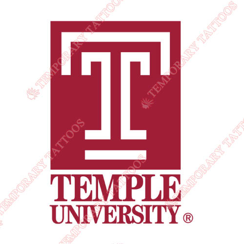 Temple Owls Customize Temporary Tattoos Stickers NO.6439